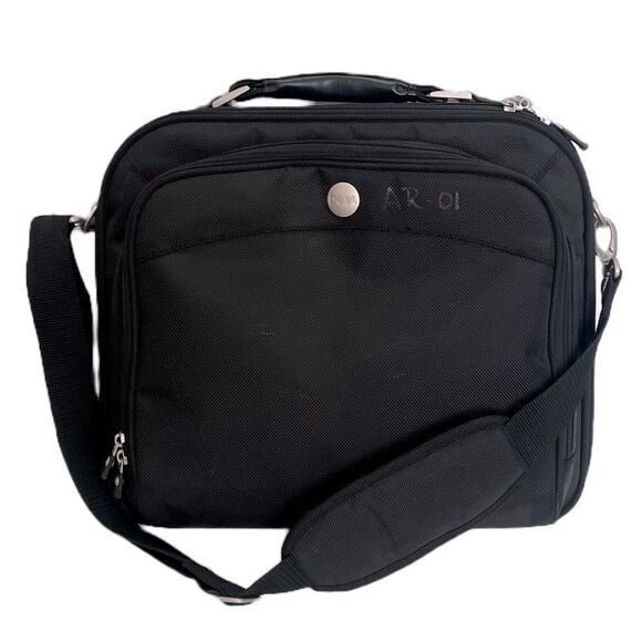 Dell Other - DELL Laptop Messenger Shoulder Bag Black Nylon Inner Outer Pockets Utility Work